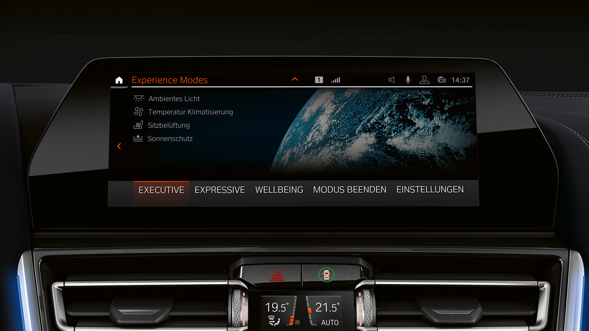 Bmw dual screen interface