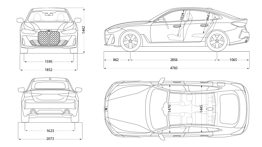 BMW M440i xDrive Gran Coupé Models & Technical Data